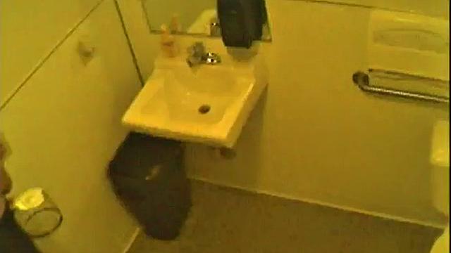 Coffee pot pissing slut with spex