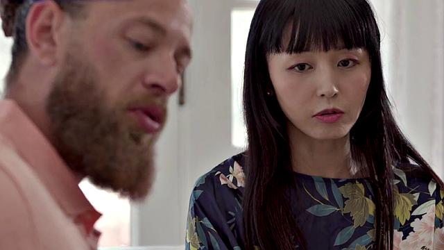 Hairy Asian loves fucking hardcore in doggystyle