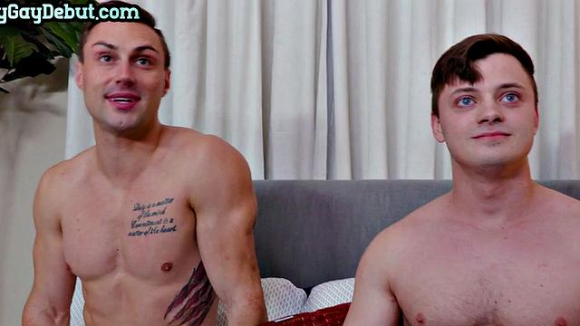 Amateur debut stud fucked by athletic top on casting