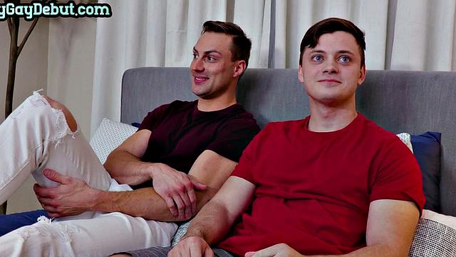 Amateur debut stud fucked by athletic top on casting