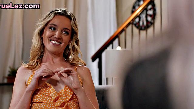 Stunning Lesbians strapon each other