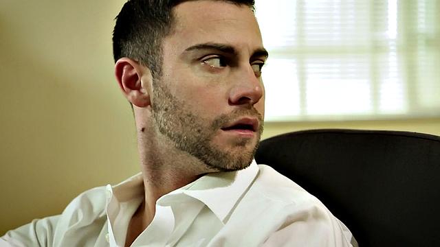 Busty criminal cockrides after sucking in couple