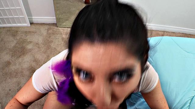 Blowjob For My Roommate's Boyfriend