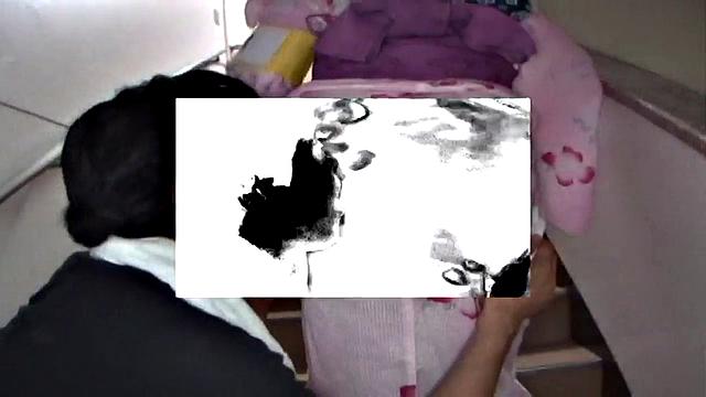 Mitsu Anno tied up and fingered by a group of men