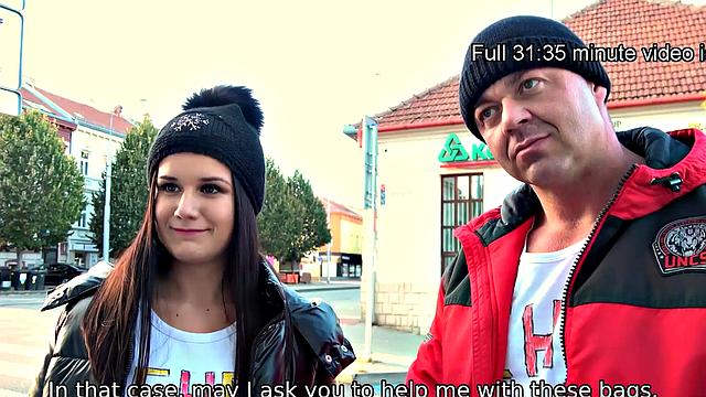 HUNT4K. Girl has pussy filled with stranger's cock instead of BF's