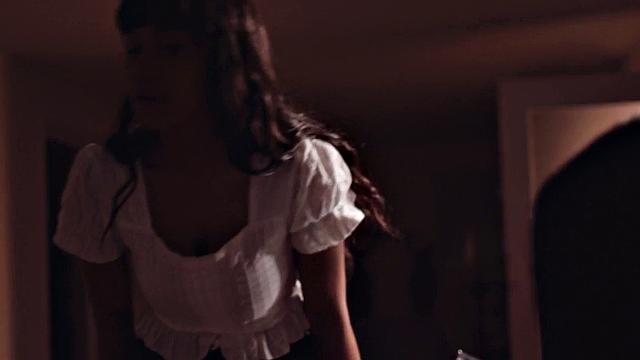 Ebony les babe pussylicked by busty MILF in her office