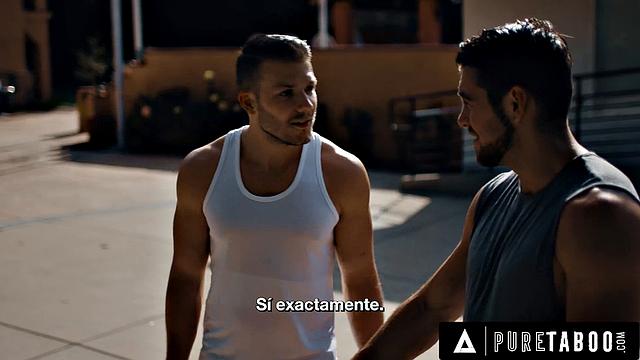 PURE TABOO Stepmom Sheena Ryder Gives In To Stepson's DP Threesome Request - SPANISH SUBTITLES