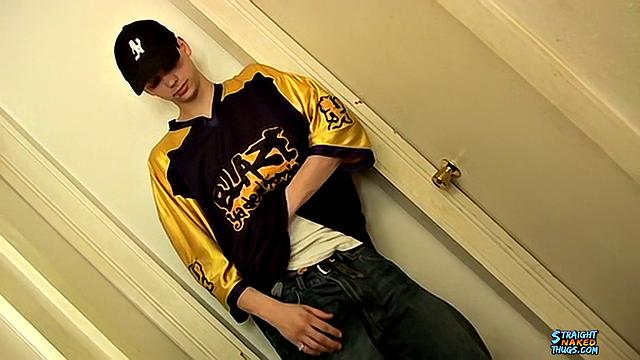 Young, Straight, Smooth Skater Jerks Off - Noah