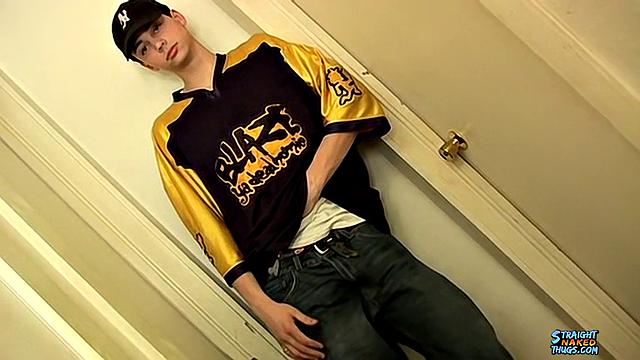 Young, Straight, Smooth Skater Jerks Off - Noah
