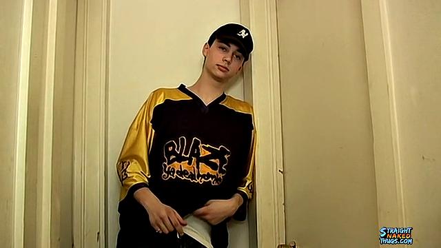 Young, Straight, Smooth Skater Jerks Off - Noah