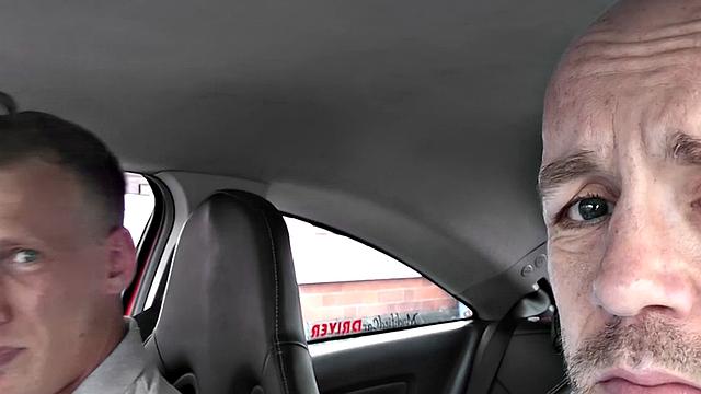 Naughty English MILF giggles while bouncing on dick