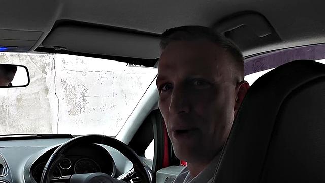 Naughty English MILF giggles while bouncing on dick