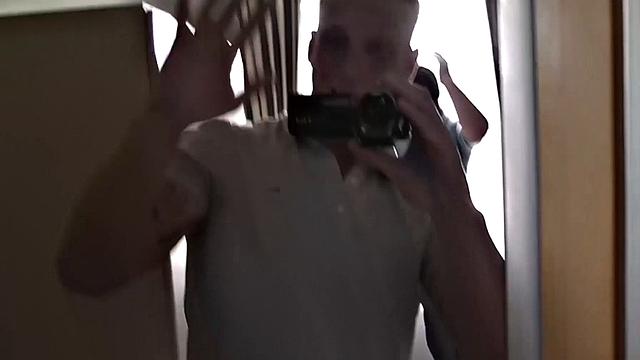 Naughty English MILF giggles while bouncing on dick