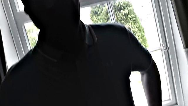 Naughty English MILF giggles while bouncing on dick