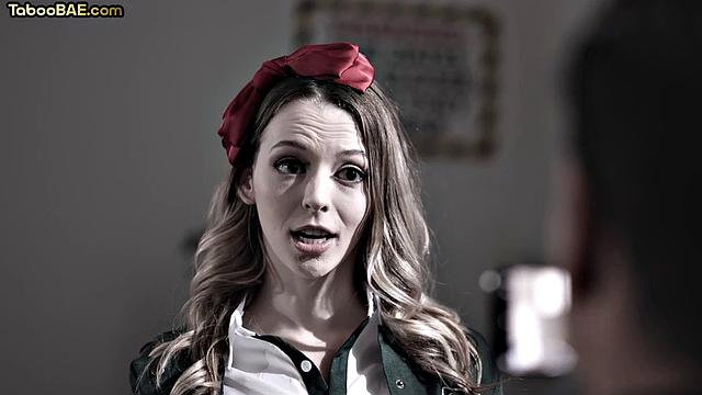 Horny petite cutie loves deepthroating