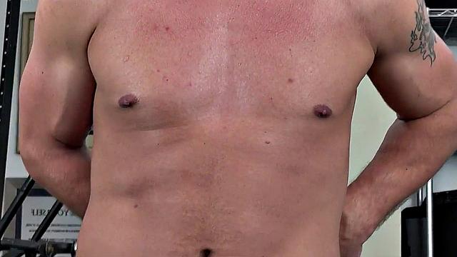 Interracial bareback at the office: employee gets his ass drilled by his boss's big black cock