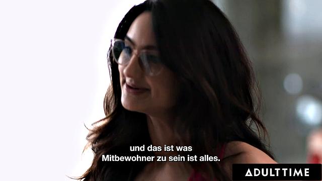 ADULT TIME - Eliza Ibarra Puts On Wrong Glasses & Fucks Her Stepbro Instead Of BF!