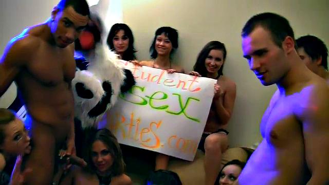 Very sexy college fun