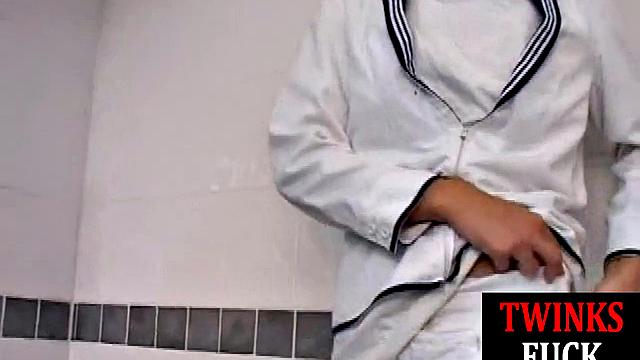 Twink sailor barebacked by captain for jizz