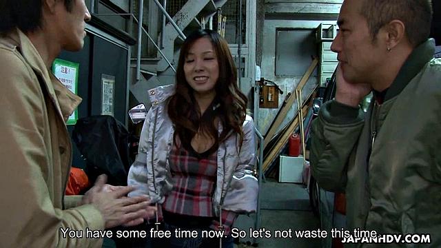 Asuka is stripped to taste multiple cocks