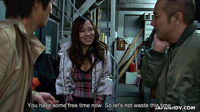 Asuka is stripped to taste multiple cocks