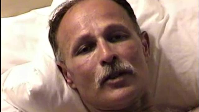 I spotted Steve while holding a sign needing  ride, so I gave him my card, and a few hours later he calls. As it turns out, this man likes having sex with guys.