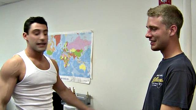 3some with amateur str8 stud wants in college fraternity