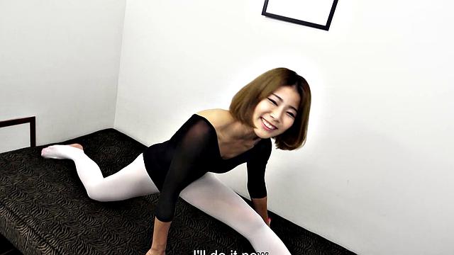 Yoga teacher and Japanese babe Miyu Shiratori