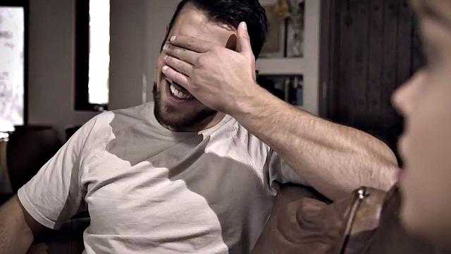 21yo cute stepsis deepthroats and rides stepbrother