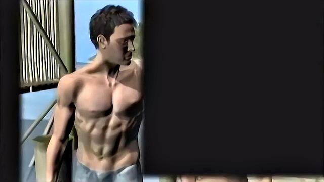 Beachside cartoon babe getting fucked