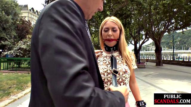 Big Blonde Babe Hardcore Pussyfucked