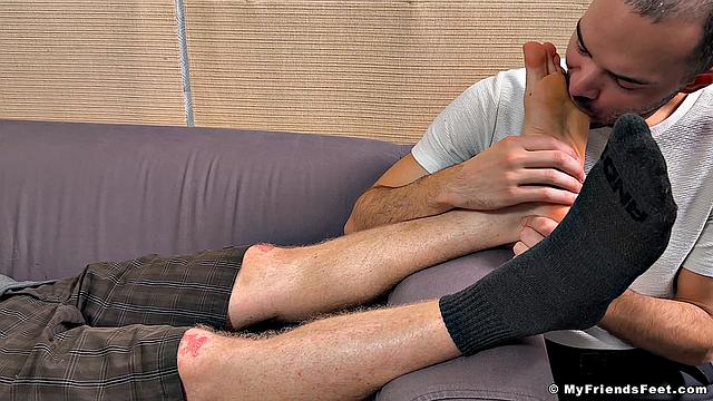 Dev's Sweaty Feet & Socks Worshiped - Dev