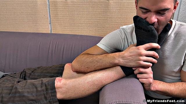 Dev's Sweaty Feet & Socks Worshiped - Dev