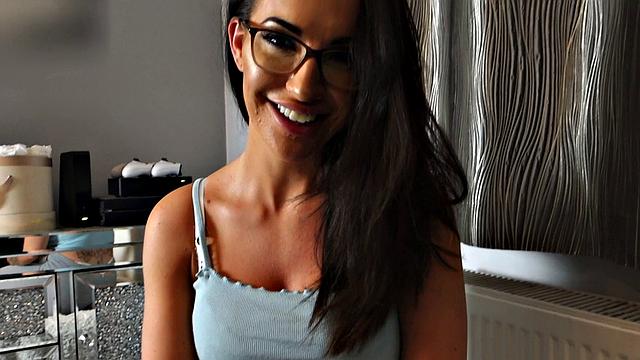 Jess Miller gets naughty in lockdown with her vibrator and dildo