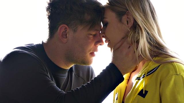 Girlfriend seduced riding boyfriends cock in erotic duo