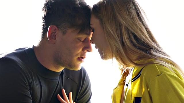 Girlfriend seduced riding boyfriends cock in erotic duo