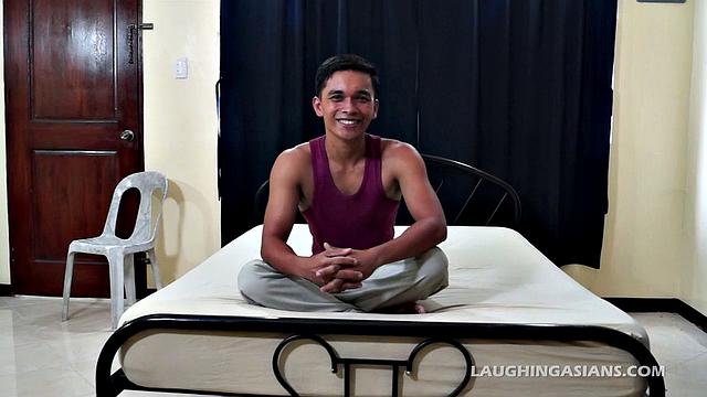 Our new super cute, super hot Asian tickle boy toy twink Diego is a straight boy. This hottie said he was "a little bit ticklish" but we proved he is extremely ticklish.