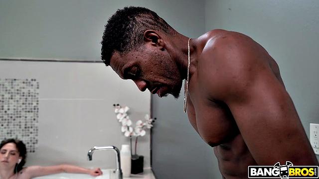 Petite Girl Takes On Monster Cock