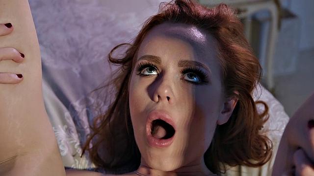 British babe comparison - Pale in Comparison takes on BBC in doggystyle, cowgirl & facial