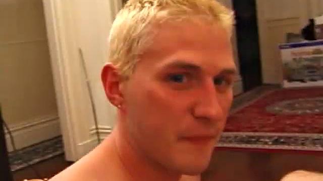 Jamie and Dylan watching straight porn and playing with each other