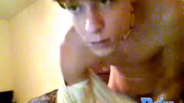 Trace gets worked up and shows off his body for a steamy solo session