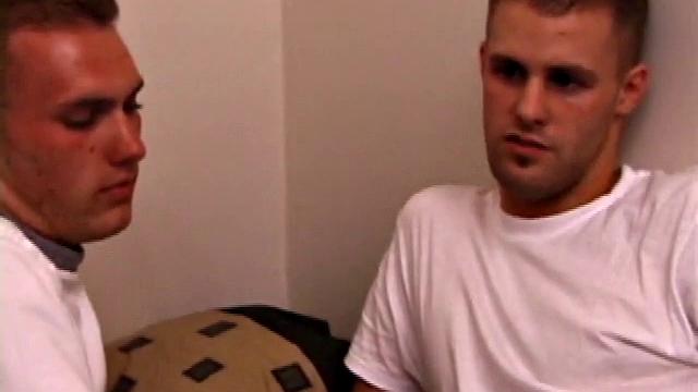 Trent and Shane are back and this time Trent can't wait for Shane to fuck his ass. Shane shows off his pierced tongue while sucking Trent's dick, and Trent treats Shane's virgin ass to its first rim job.