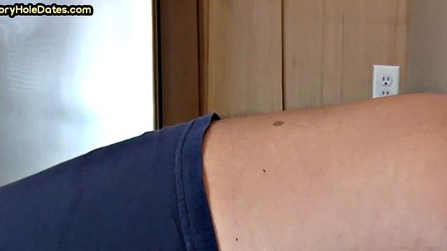 Mature gets fucked in homemade closeup by BFs cock