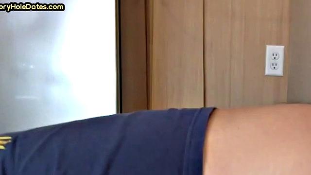 Mature gets fucked in homemade closeup by BFs cock