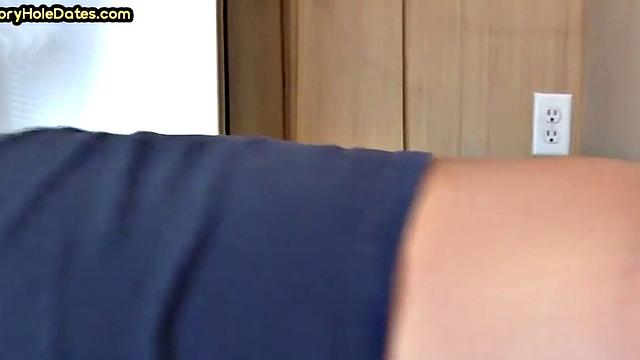 Mature gets fucked in homemade closeup by BFs cock