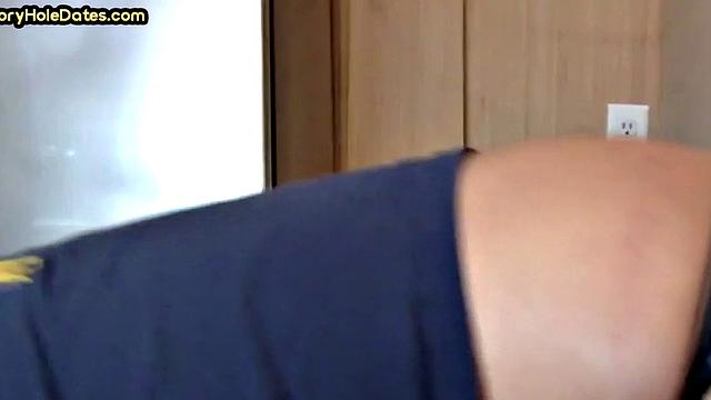 Mature gets fucked in homemade closeup by BFs cock