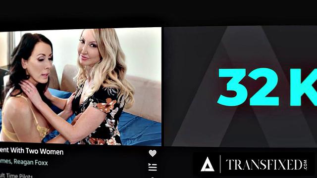 TRANSFIXED - Fireman Helps With Fire Alarm By Ejaculating In Hot Trans Mouth