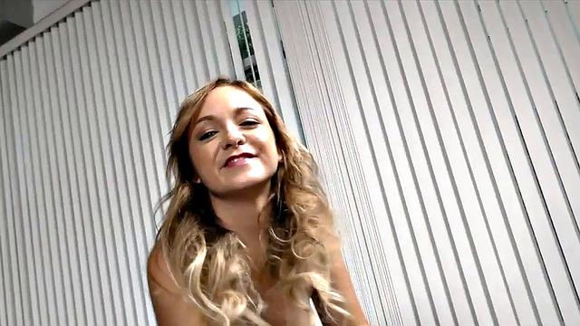 21yo amateur jerks POV dick and talks slutty