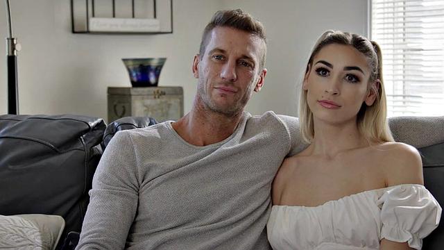 Cocksucking stepdaughter fucked by stepdad while alone