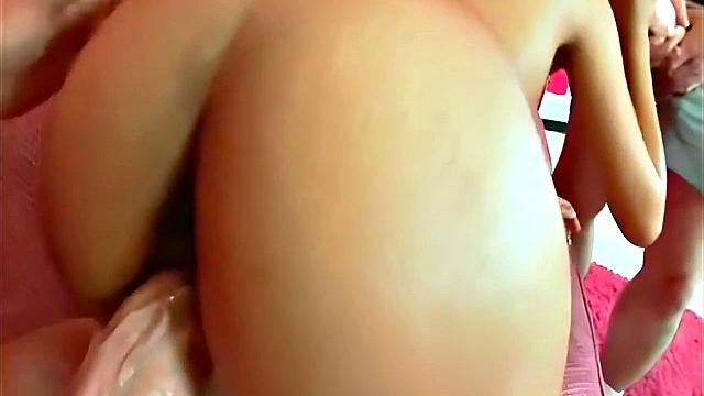 Redhead Lana Croft Facial Shot